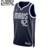 Barn Dallas Mavericks Tröja Maximilian Kleber 42 Jordan 2022-23 Statement Edition Marin Swingman